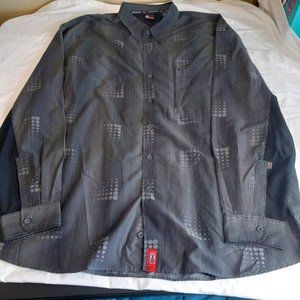 Men's BUGLE BOY Long Sleeve Button front dress shirt Size 2X